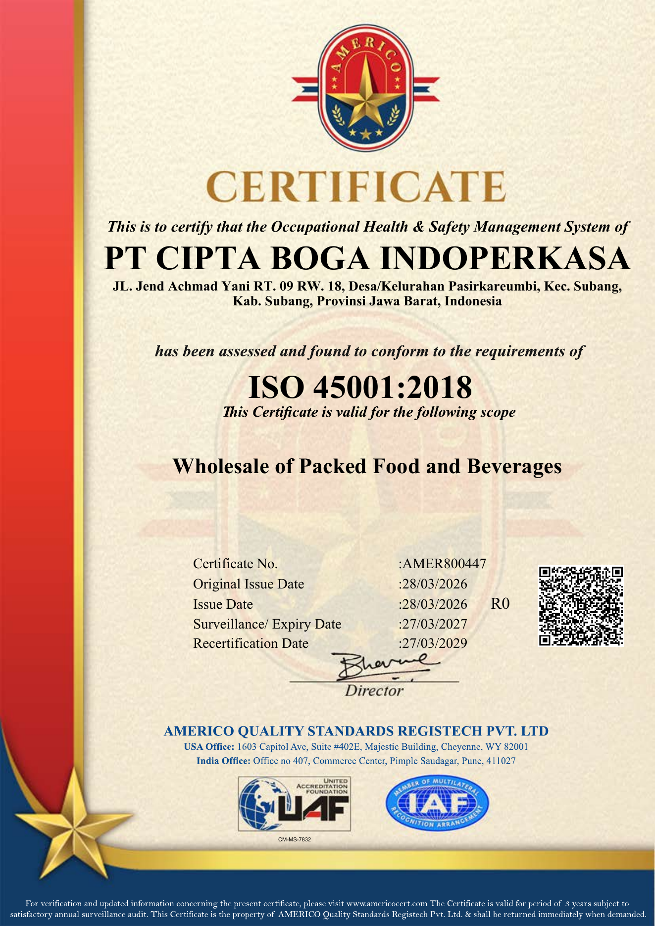 ISO 45001:2018